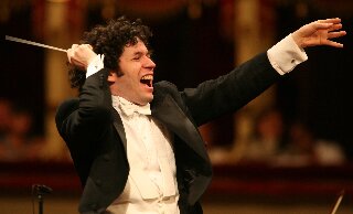 Maestro in action; Dudamel Maestro in action; Dudamel